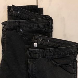 Jennifer Lopez Black Skinny Jeans, 2 pairs